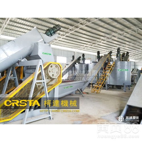 【廠供pet瓶破碎清洗設備、pet片材破碎清洗線】- 